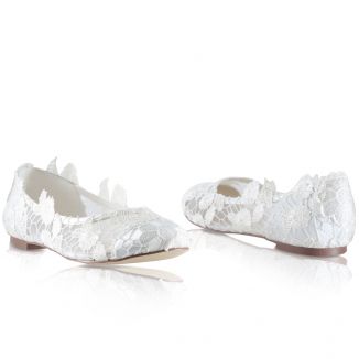 Ballerines mariage dentelle Erin Perfect