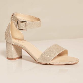 Chaussure mariage Carrie argent Avalia