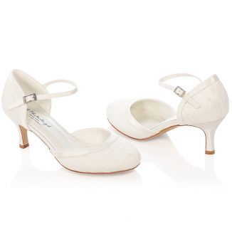 Chaussures de mariée ivoire Daisy