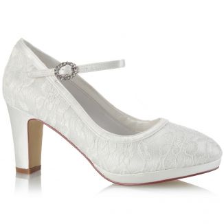 Chaussure mariage dentelle Alessia Westerleigh