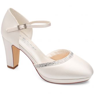 Chaussures mariée bordure cristal Gabrielle Westerleigh