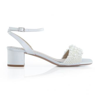 Claire The Perfect Bridal Company chaussure mariage petit talon