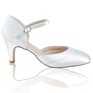 Elsa satin Perfect chaussures de mariage satin