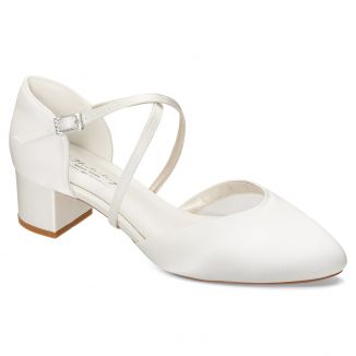 Martha G.Westerleigh chaussure mariage satin