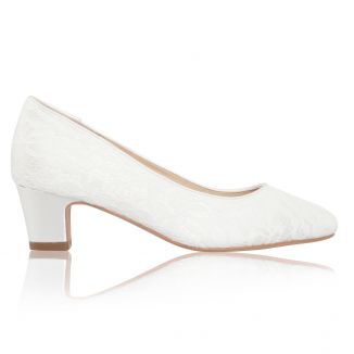 Melanie dentelle Perfect chaussures mariage petit talon