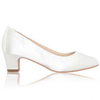 Melanie satin Perfect chaussures de mariage satin